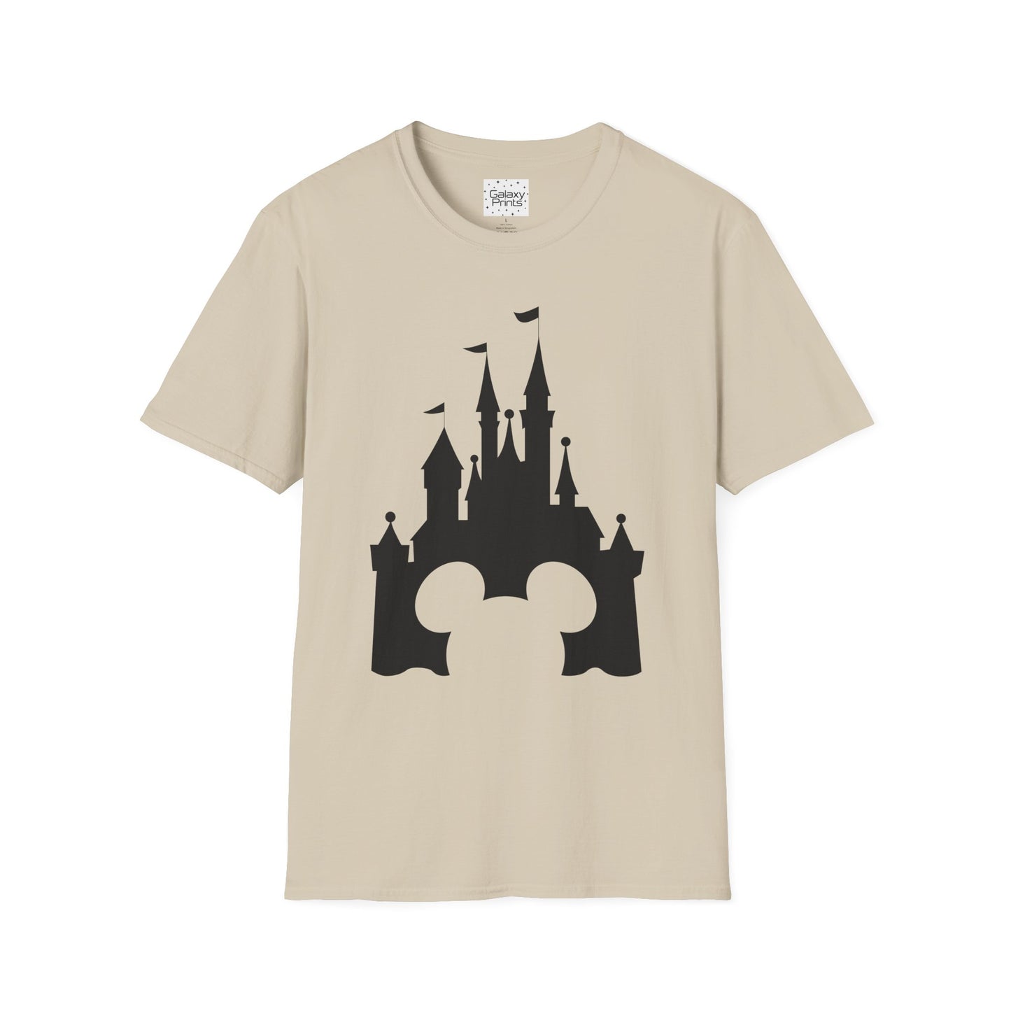 Unisex T-Shirt - DISNEY Inspired - 'Mickey Ears with Castle background'