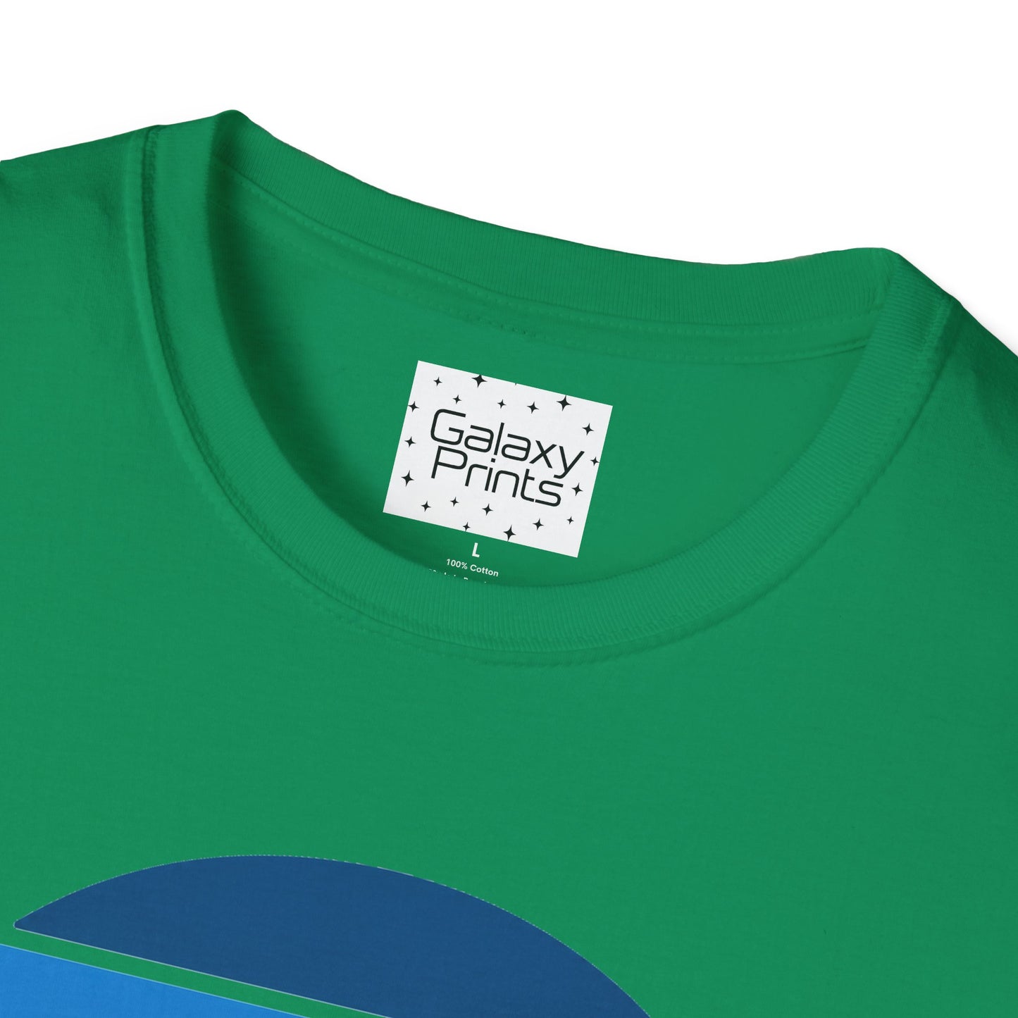 Beech Mtn North Carolina Graphic T-Shirt — Retro Tri Blue Moon Mountain Tee