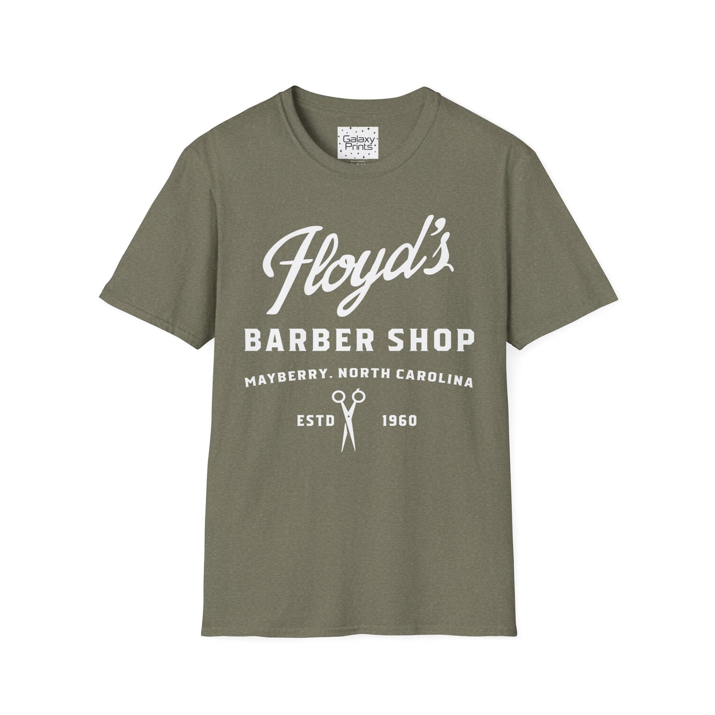 Unisex T-Shirt - POP Culture - 'TV Hit Show The Andy Griffith Show - Mayberry - Floyd's Barber Shop T-shirt'
