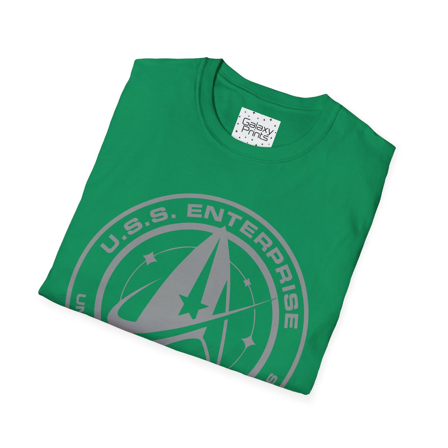 Unisex T-Shirt - POP Culture - 'From STAR TREK the TV & Movie HIT Franchises - U.S.S. Enterprise Flight Patch'