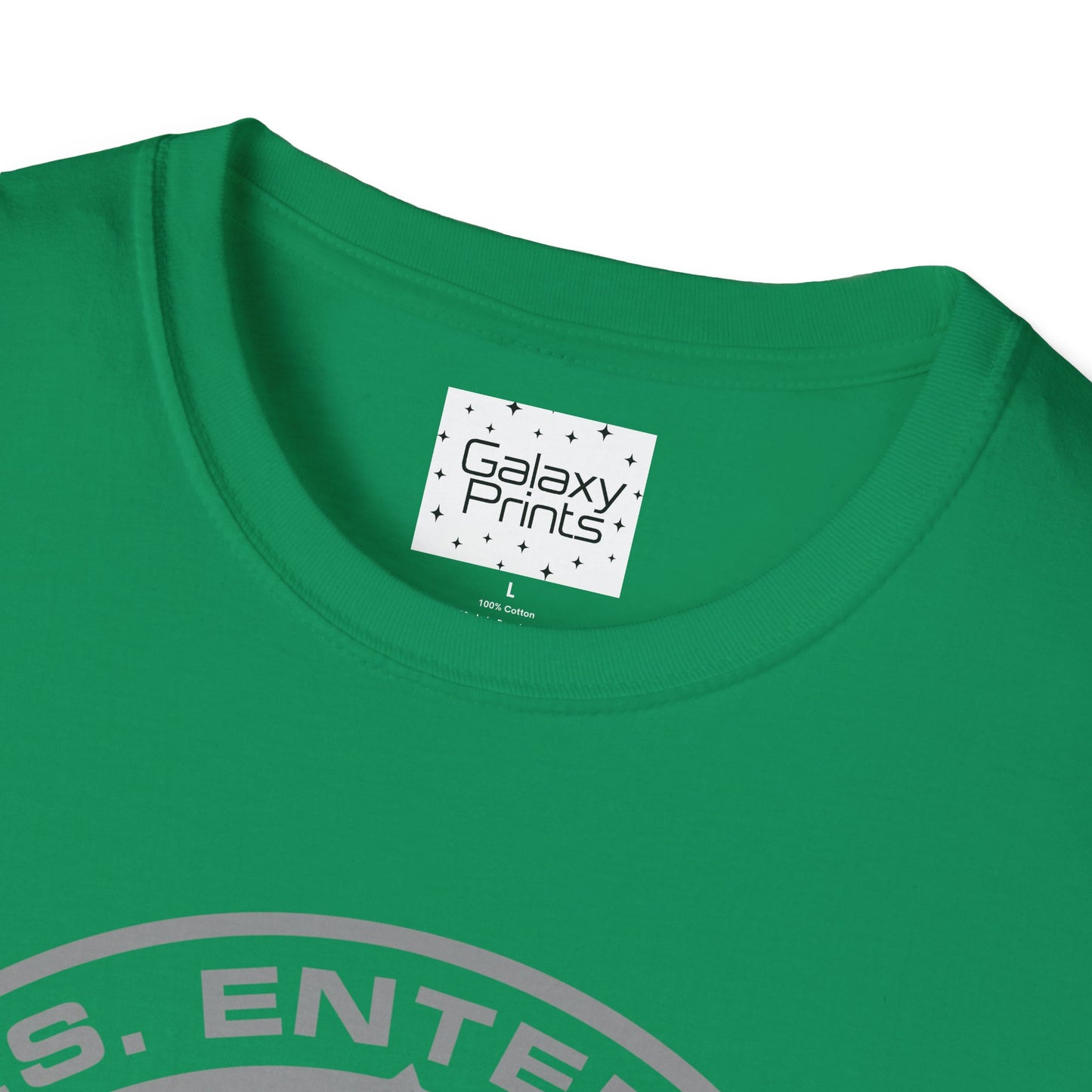 Unisex T-Shirt - POP Culture - 'From STAR TREK the TV & Movie HIT Franchises - U.S.S. Enterprise Flight Patch'