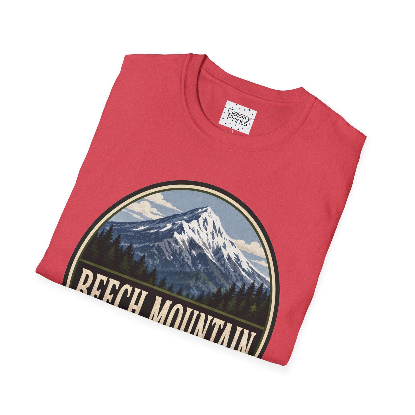 Mountain Graphic T-Shirt — “Beech Mountain, North Carolina” Vintage Outdoor Tee