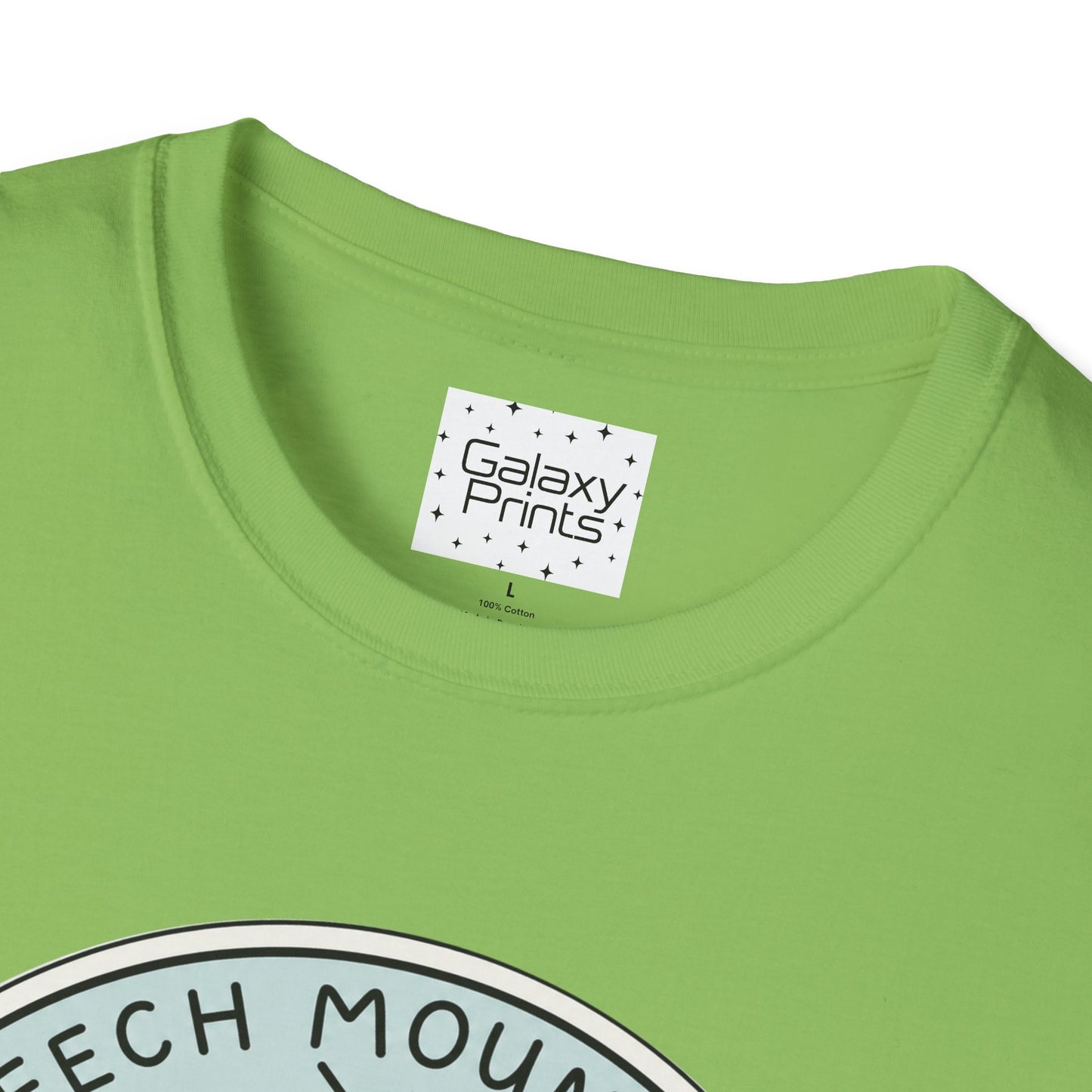 Beech Mountain NC Ski Lift Cartoon T-Shirt — Mountain Cabin & River Outdoor Cartoon Graphic Tee