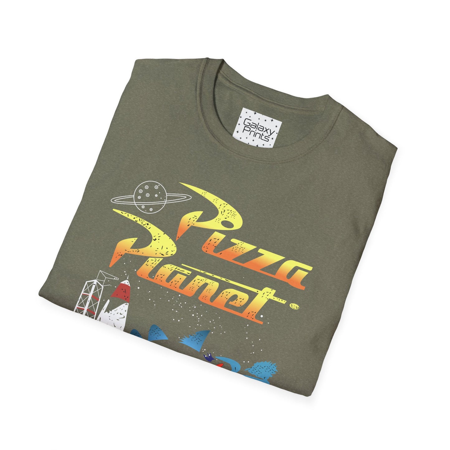 DISNEY inspired Unisex T-Shirt - Pizza Planet 'Serving Your Local Star Cluster'