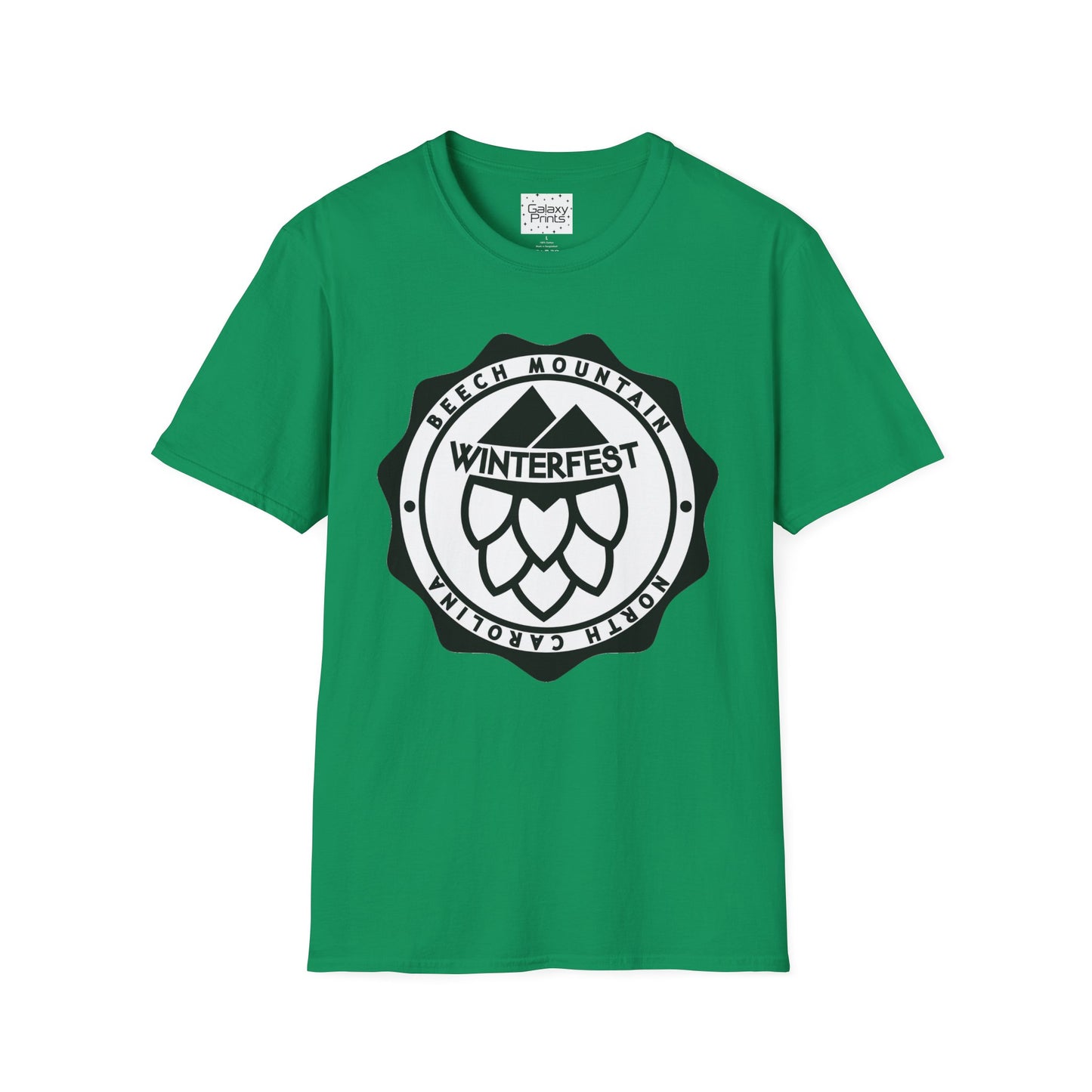 Winterfest Beech Mountain, NC  Logo T-Shirt — Beech Mountain Ski Festival Tee