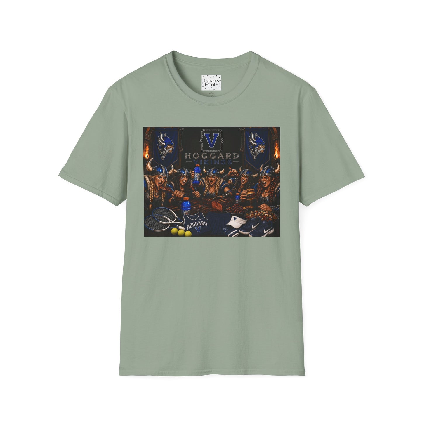 Lady Vikings Tennis T‑Shirt — Hoggard School Spirit Tee - Ladies Tennis