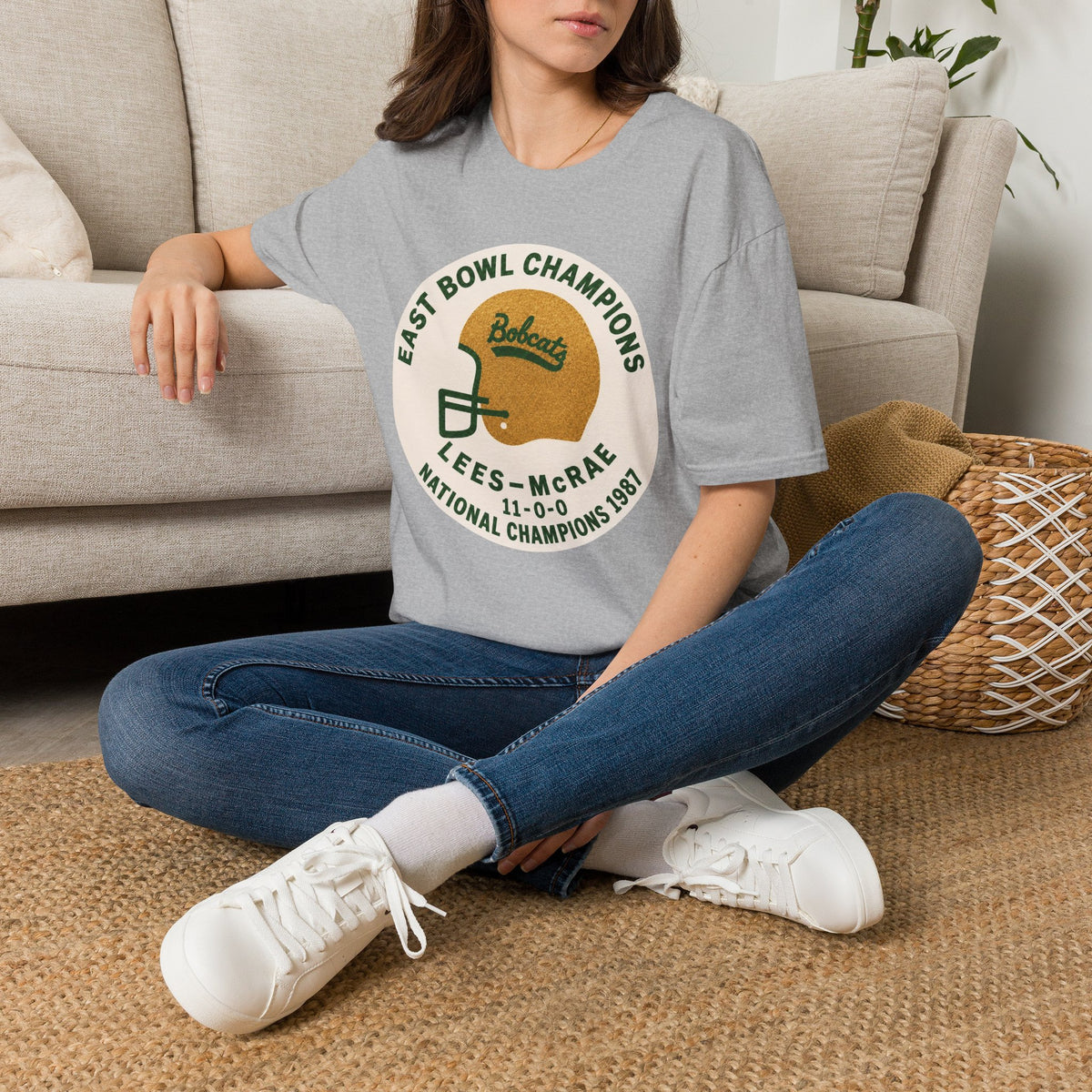 LMC East Bowl & National Champions Bobcats T-Shirt - Lees-McRae College
