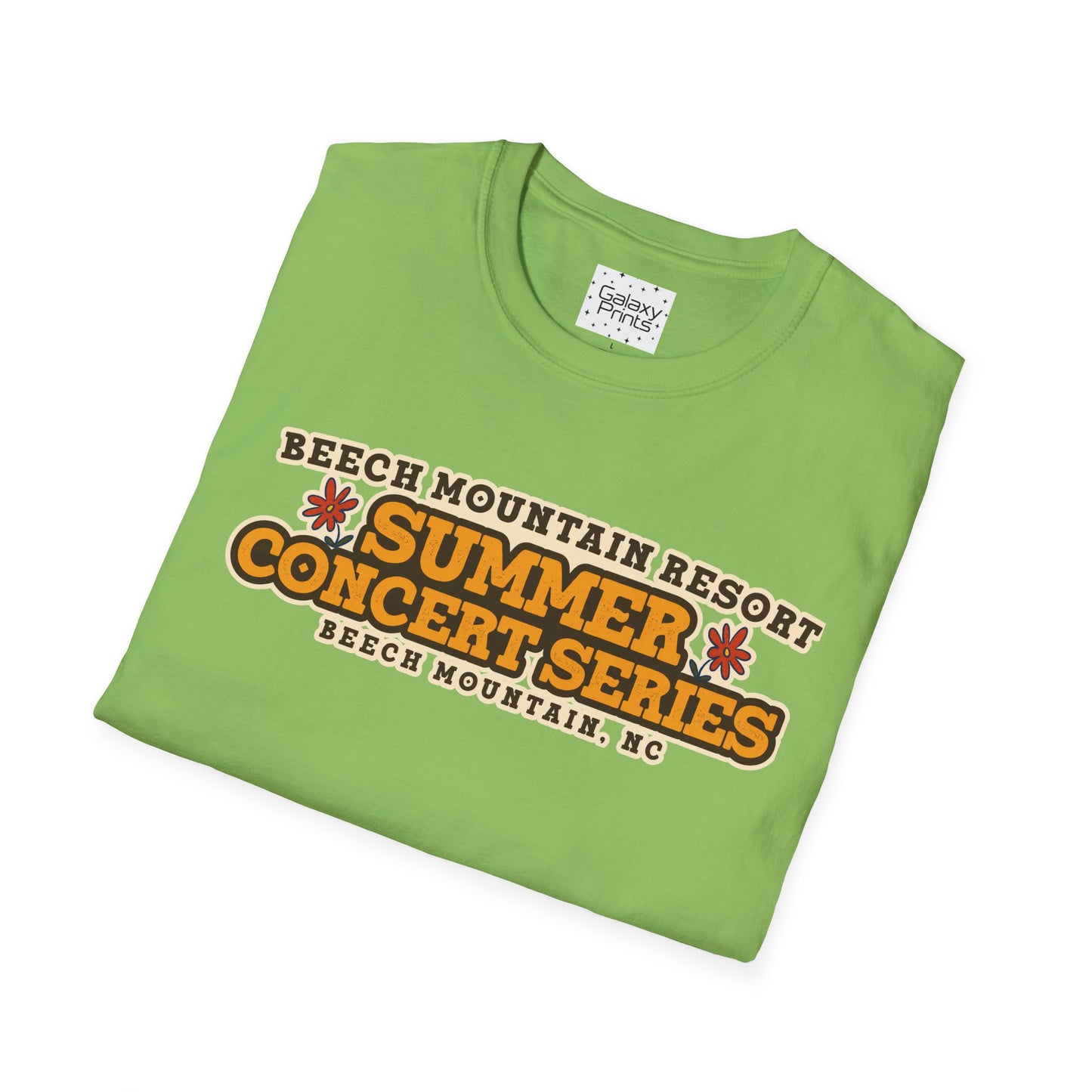 Summer Concert Series T-Shirt — Beech Mountain Resort, NC