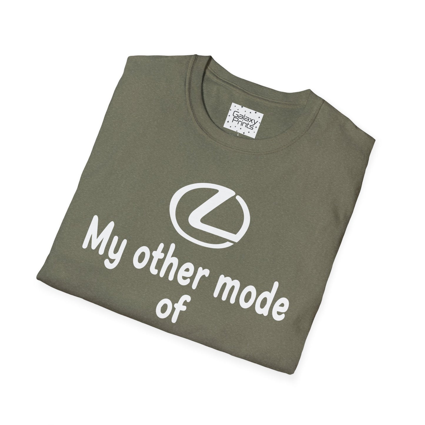 Unisex T-Shirt - DISNEY Inspired - 'Monorail - My other mode of Transportation - Lexus'