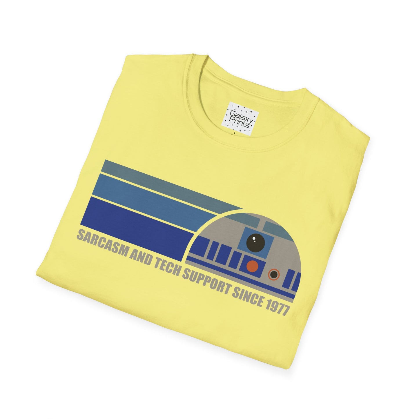 Star Wars Inspired Unisex T-Shirt - 'Sarcasm and Tech Support Since 1977' Graphic Tee