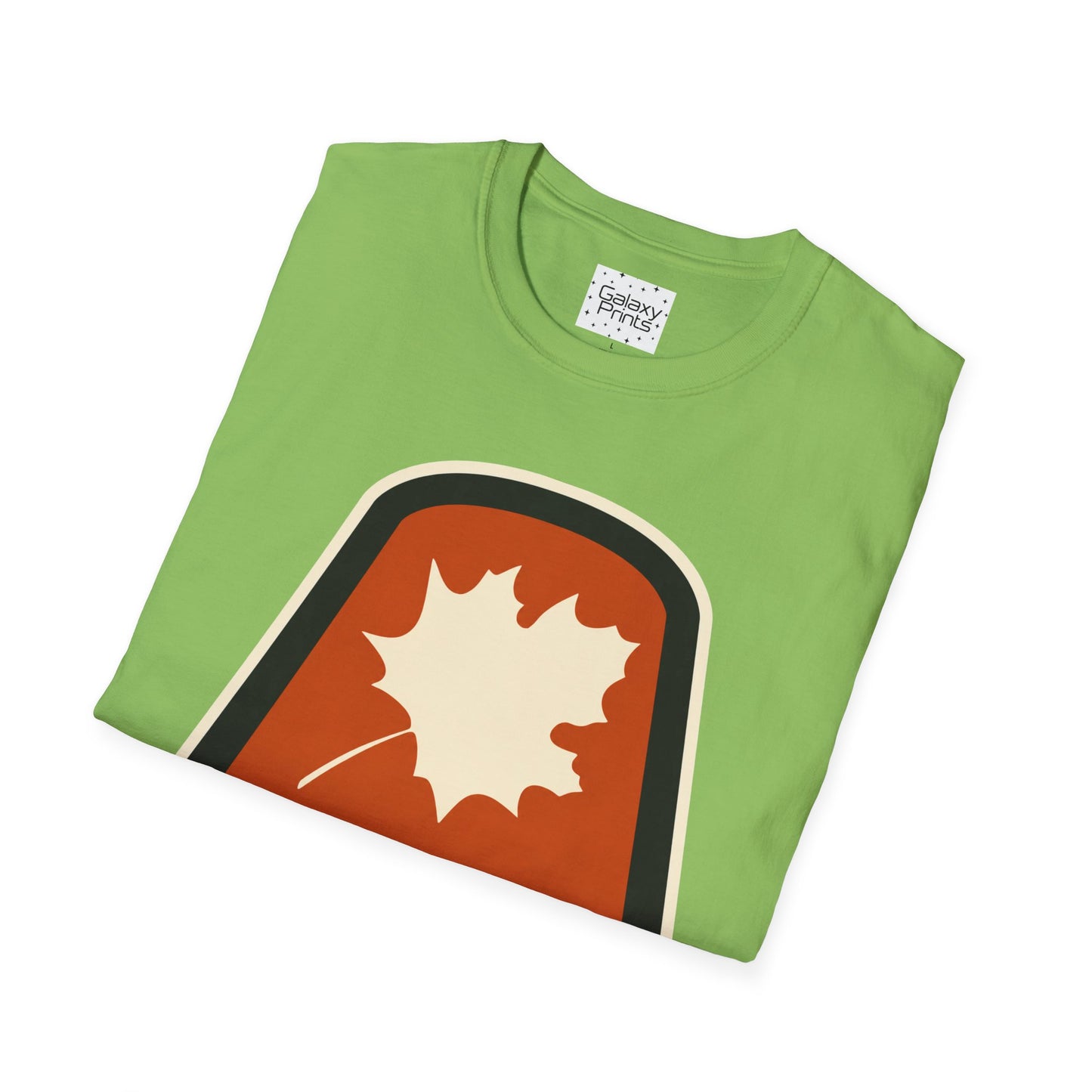 Sugar Mountain Ski Maple Leaf T-Shirt - Retro Throw Back to the 80's