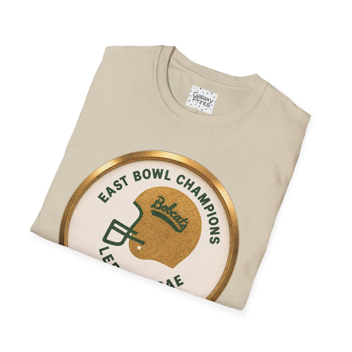 LMC Football Champions T‑Shirt — “East Bowl and National Champions” Vintage Helmet Design