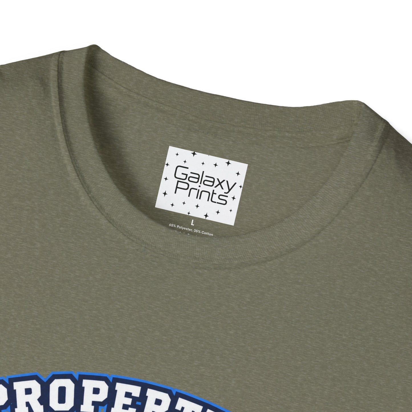 Property of JTH Vikings T‑Shirt M — Viking in Power Circle back - Hoggard School Spirit Tee
