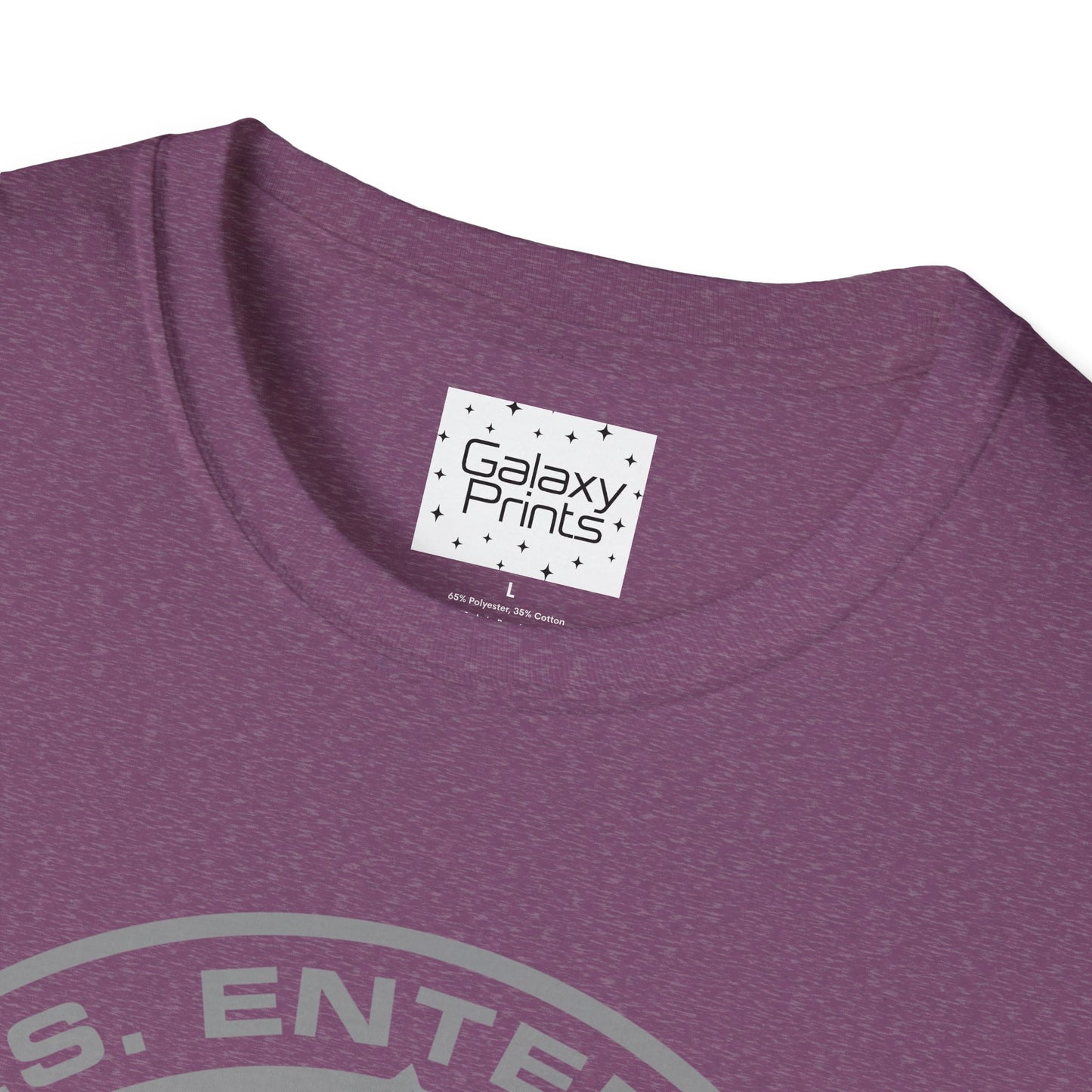 Unisex T-Shirt - POP Culture - 'From STAR TREK the TV & Movie HIT Franchises - U.S.S. Enterprise Flight Patch'