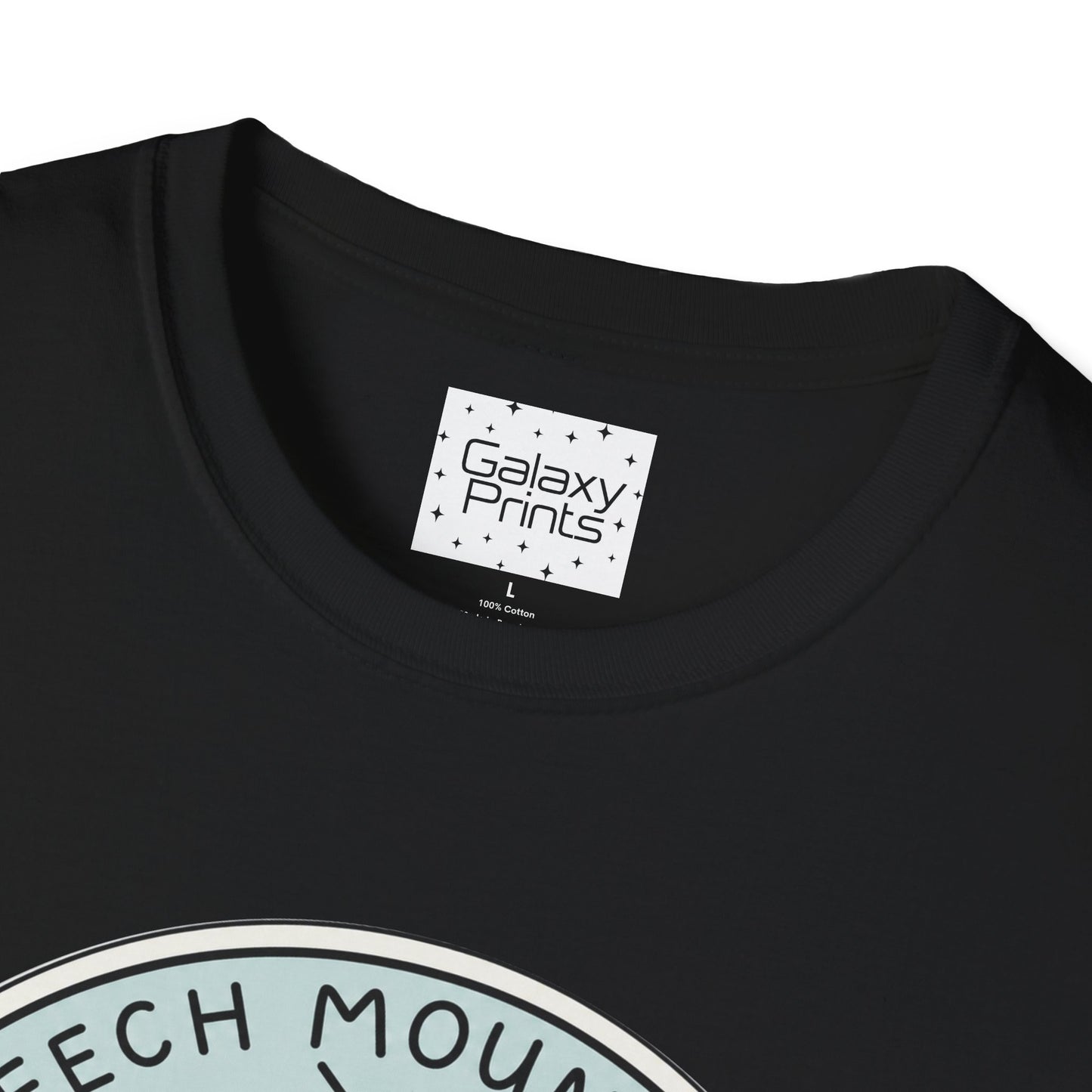 Beech Mountain NC Ski Lift Cartoon T-Shirt — Mountain Cabin & River Outdoor Cartoon Graphic Tee