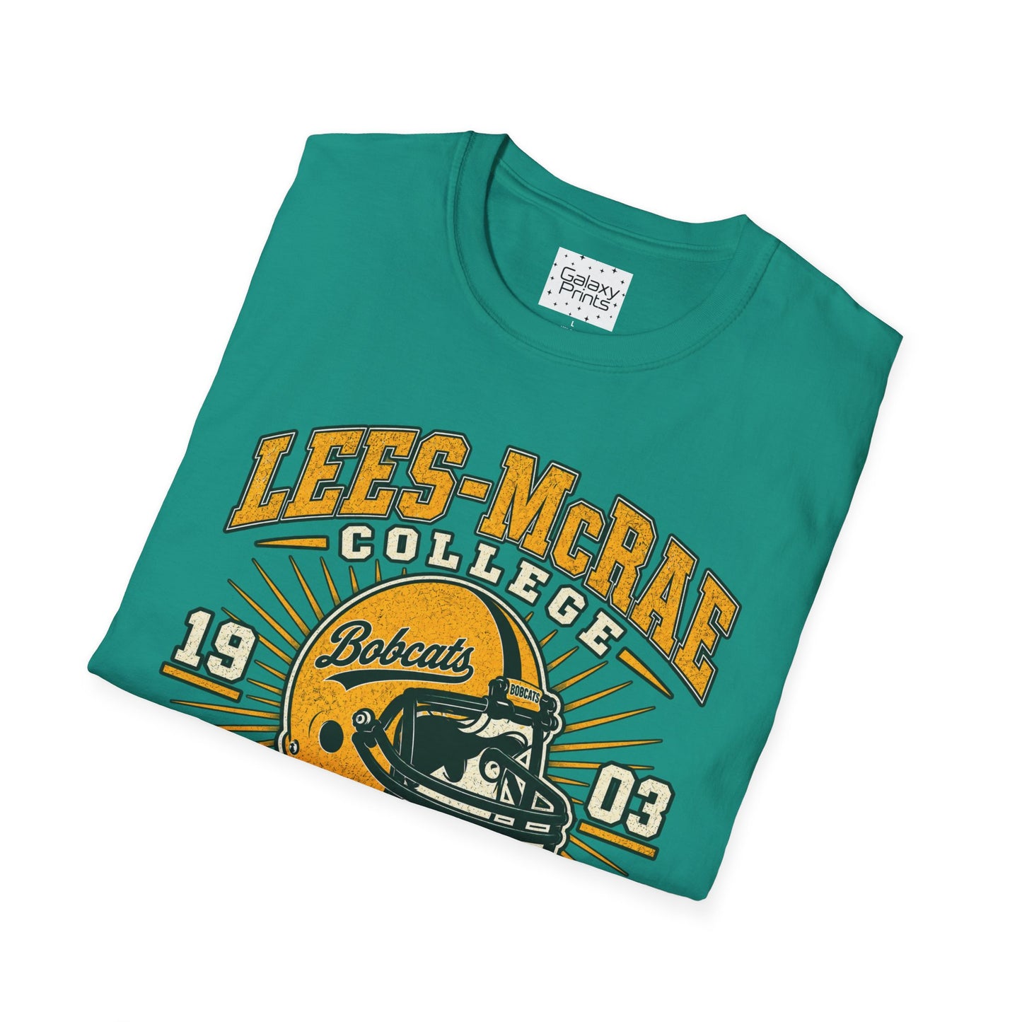 Lees-McRae College Bobcats Vintage Football T-Shirt — Retro 1903 Design