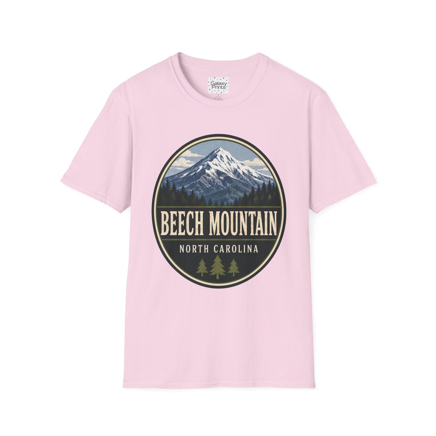 Mountain Graphic T-Shirt — “Beech Mountain, North Carolina” Vintage Outdoor Tee