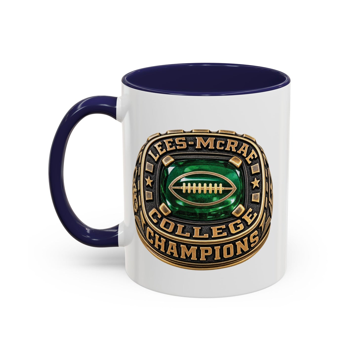 Lees McRae College Champ Ring Stylish Accent Coffee Mug - Perfect for Daily Brew & Gifts