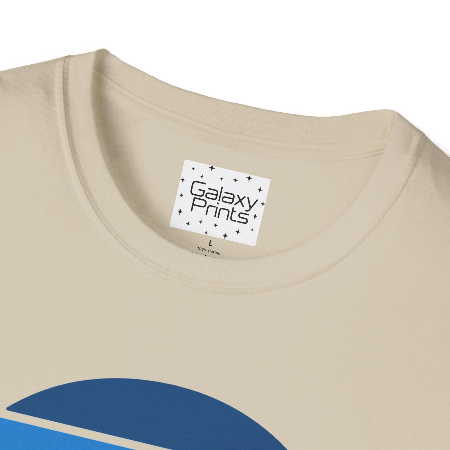 Beech Mtn North Carolina Graphic T-Shirt — Retro Tri Blue Moon Mountain Tee